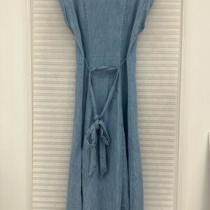 Denim Blue Maxi Dress